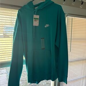 Nike NWT Teal Hoodie XL